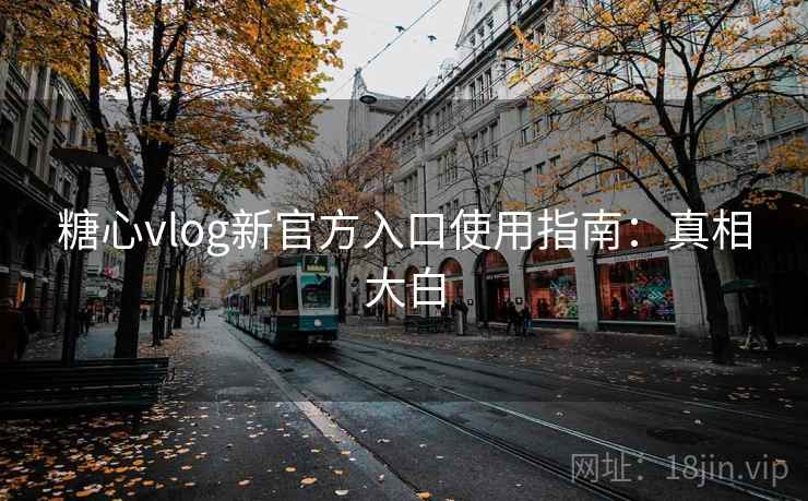 糖心vlog新官方入口使用指南：真相大白